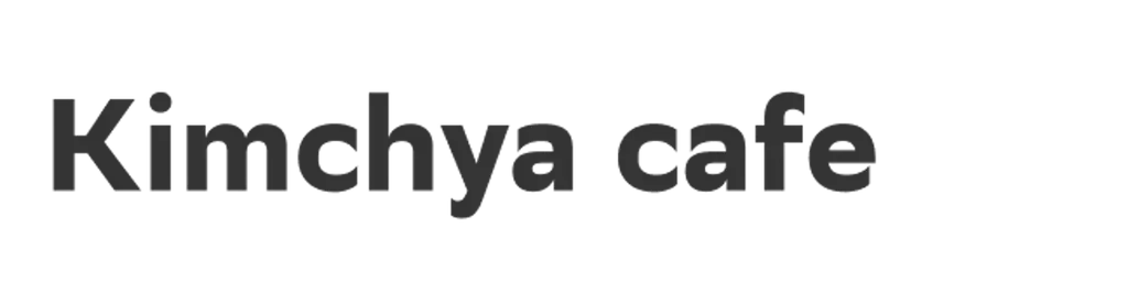 Kimchya cafe